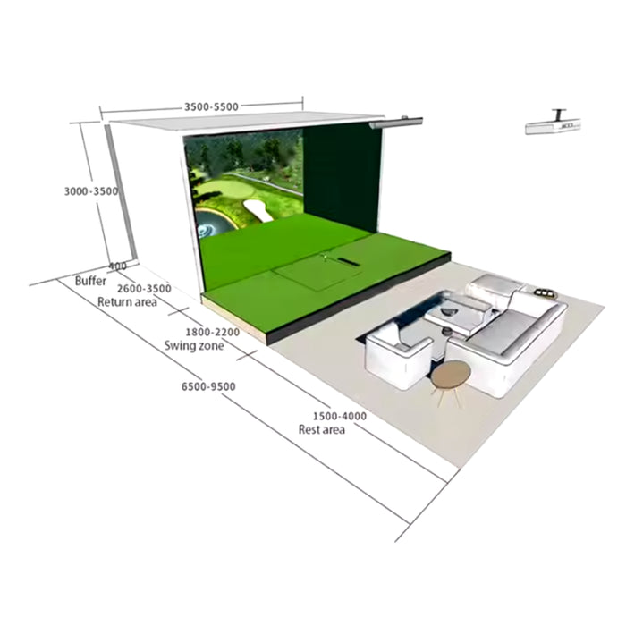 HyperStrike 360 Golf Simulator